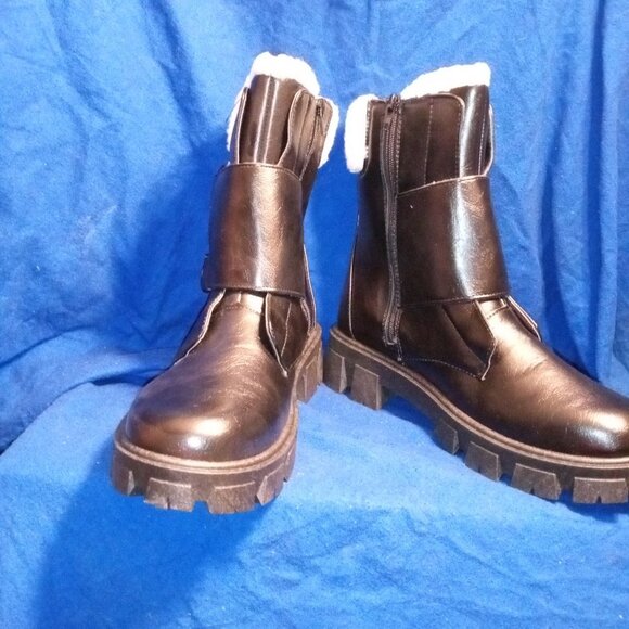 WHAT THE WEATHER  Combat Boots ( BRAND NEW !!!! ) - Picture 6 of 6